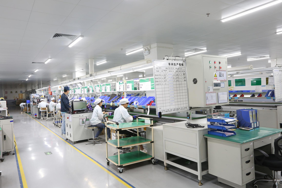 Shenzhen Yima Power Supply Co., Ltd. Produktionslinie des Herstellers